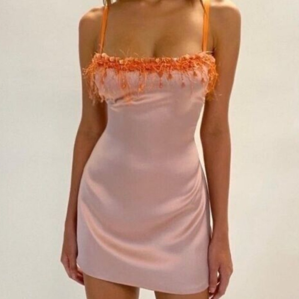 GUIZIO BEADED MINI DRESS